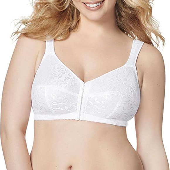 Just My Size Women's Easy on Front Close Wirefree Bra Mj1107 40B - Picture 1 of 1